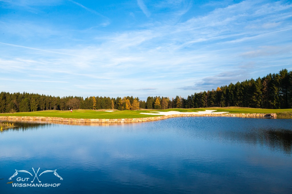 Blauer See Spiegelung